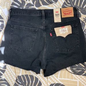 Levi’s high waisted 501 shorts